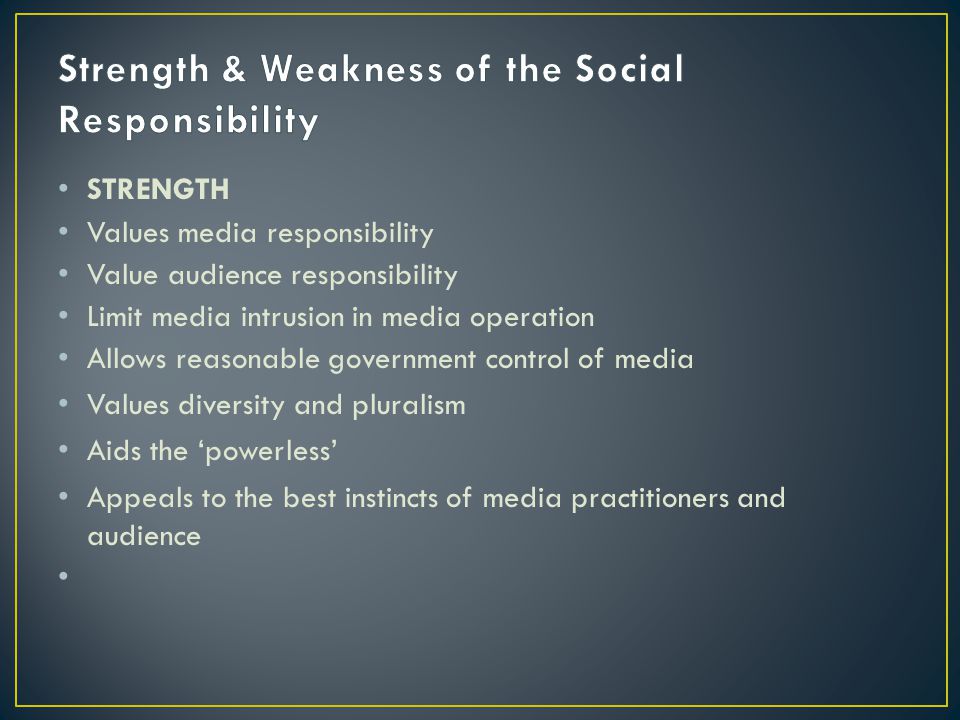Mass society theories social responsibilty theory and the media essay